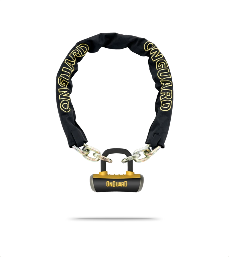 OnGuard Mastiff Chain Lock Sold Secure Gold