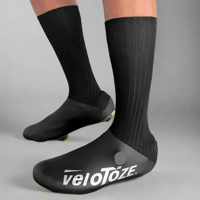 VeloToze Überschuh Aero TT schwarz S - Aero-Überschuhe für maximale Zeitfahr-Performance