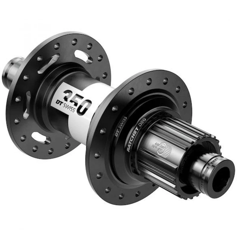 DT Swiss Nabe MTB HR 350 DEG 28 Loch schwarz - High-Performance Hinterradnabe mit Ratchet DEG