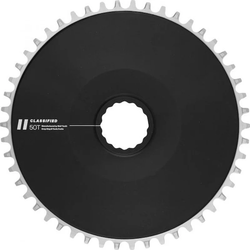 Classified Kettenblatt Aero Dropstop 1x 50T - aerodynamisches 1-fach Performance-Kettenblatt