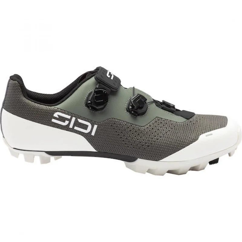 Sidi MTB DOMINATOR X deep forest 40 Grün - präziser MTB-Schuh mit Carbon-Composite-Sohle