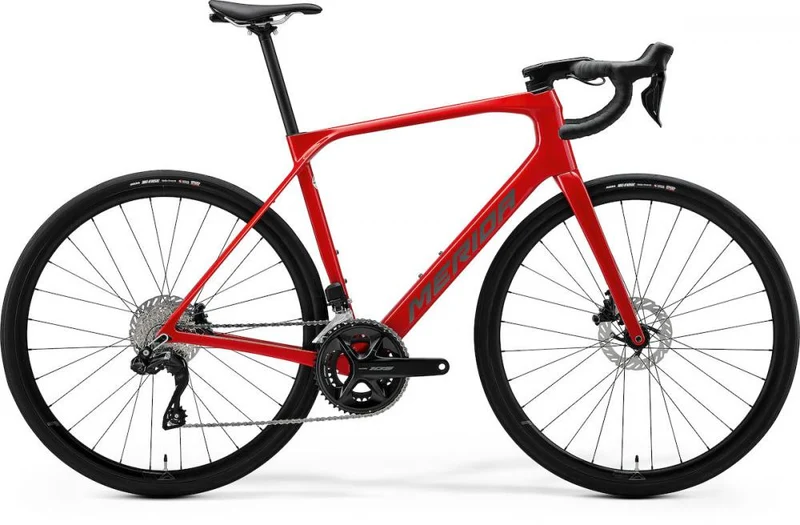 Merida SCULTURA ENDURANCE 6000 dark race M rot - komfortables Endurance-Rennrad