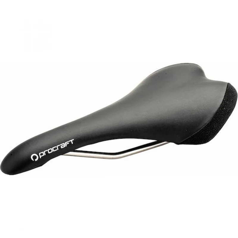 Procraft Sattel Race Titan Standard Schwarz - leichter Rennradsattel mit Titan-Gestell