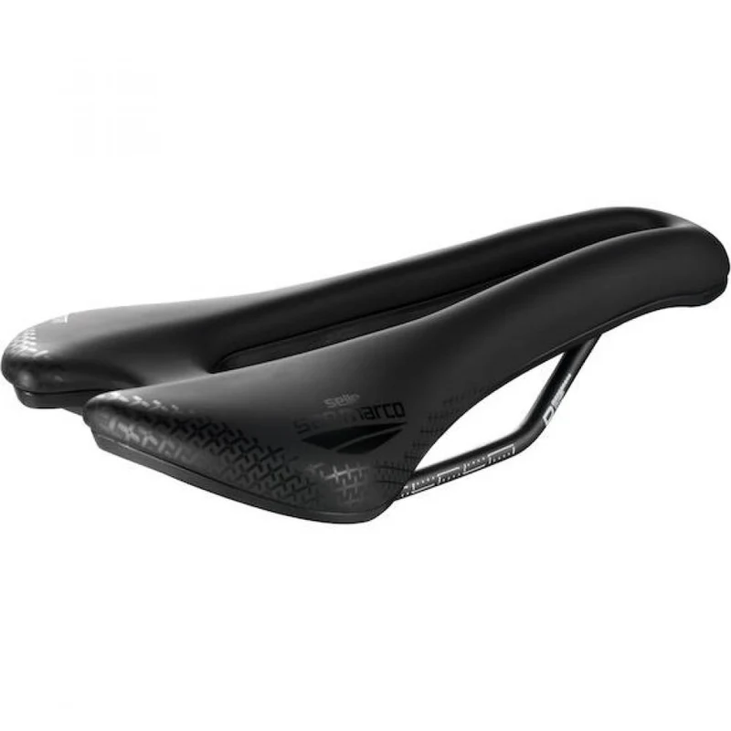Selle San Marco Sattel Aspide Short Comfort Dynamic 140 x 250 mm Schwarz - maximaler Komfort
