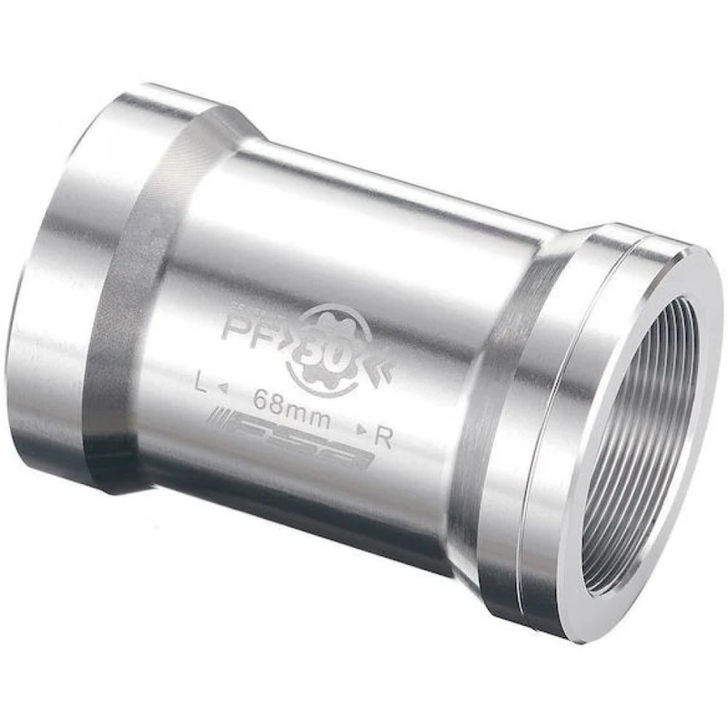 FSA Adapter Innenlager PF30 auf BSA 73 mm Silber - einfache Umrüstung auf BSA-Innenlager