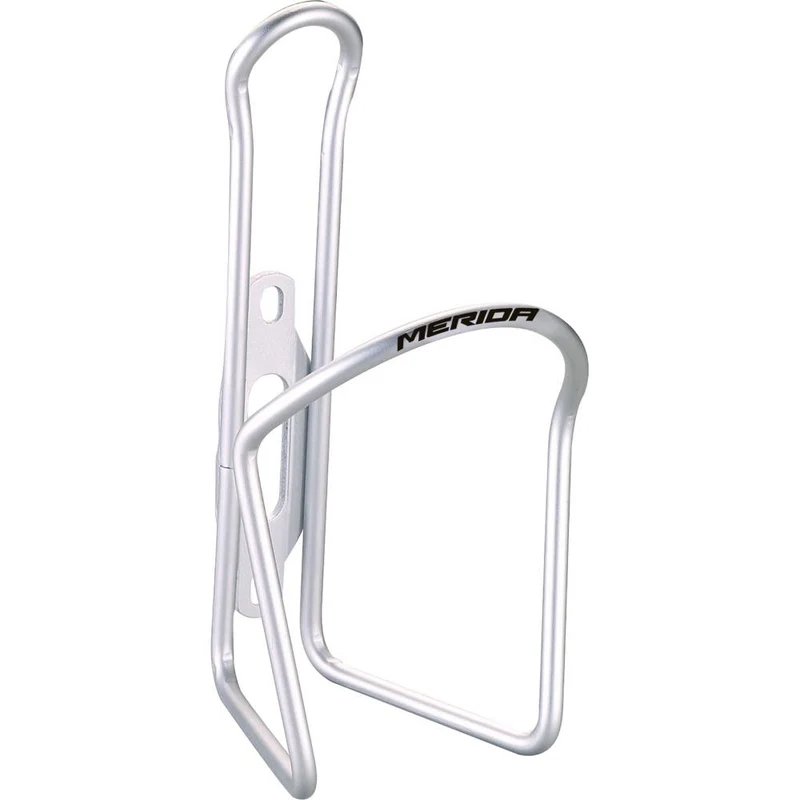 Merida Flaschenhalter Aluminium CLASSIC II Onesize Silber - leichter und sicherer Halt für Trinkflaschen