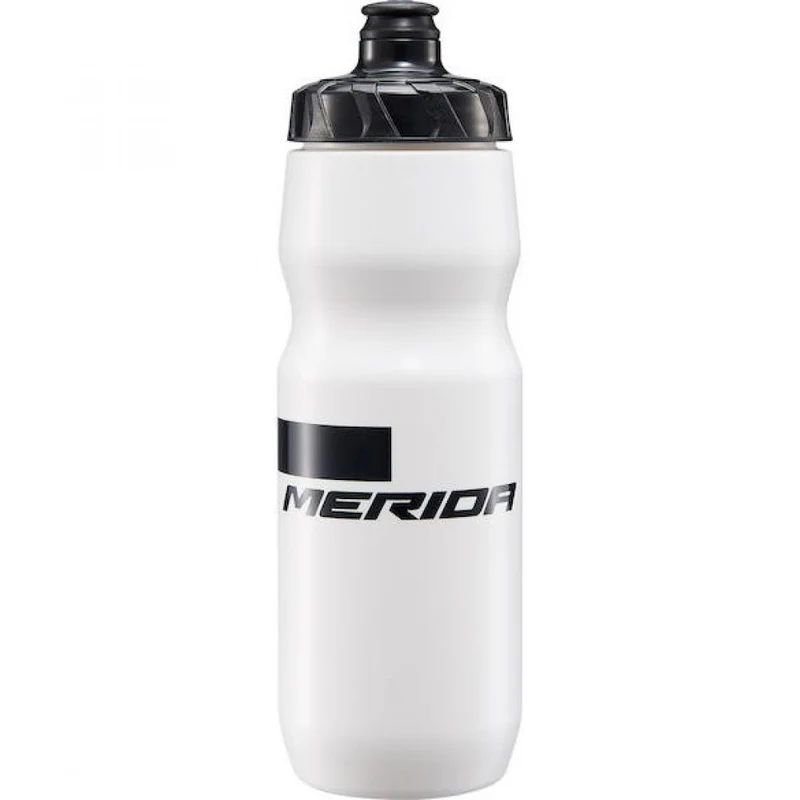 Merida Trinkflasche STRIPE weiß/schwarz 760 ml Weiß/schwarz - leichte Bike-Trinkflasche