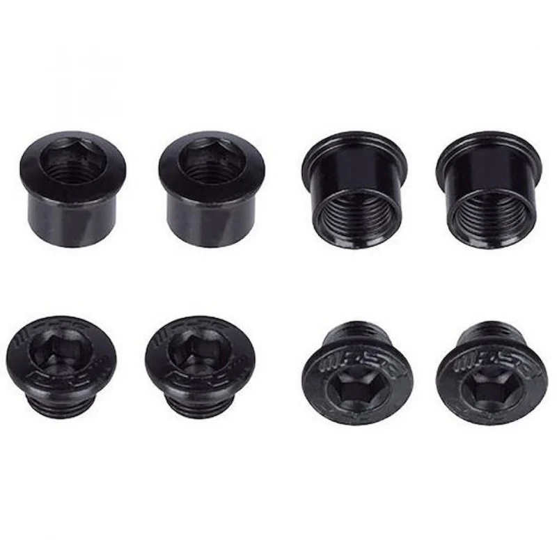 FSA Kettenblattschrauben E-Bike Edelstahl 3 mm Schwarz - sichere Kettenblattbefestigung