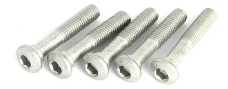 Procraft Schrauben für Sattelstützen M8 x 44 mm silber - sichere Klemmung und zuverlässiger Halt