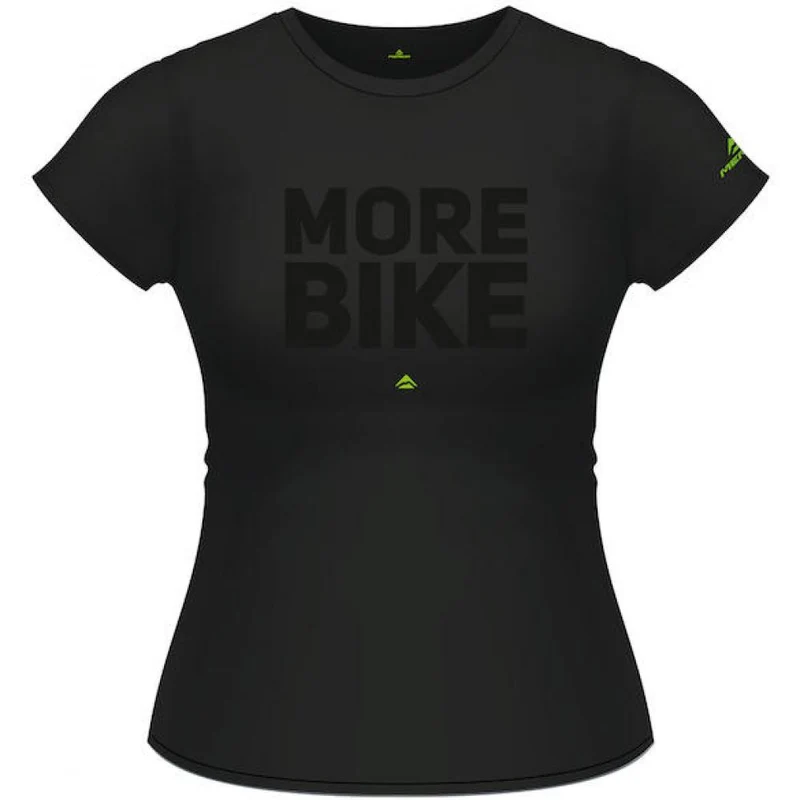 Merida T-Shirt Lady MORE BIKE Edition XS Schwarz - komfortables Damen-Freizeitshirt