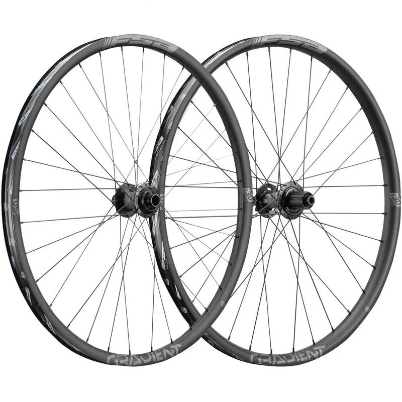 FSA Laufradsatz Gradient i30 29" 622x30x23 mm Schwarz - stabiler Trail-/Enduro-Laufradsatz