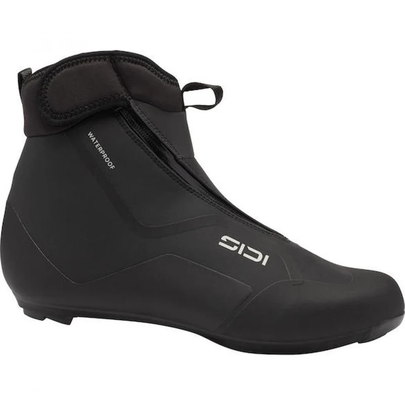 Sidi ROAD NUBES black/black 46 Schwarz - winterfester Rennradschuh mit R2CC-Carbonsohle