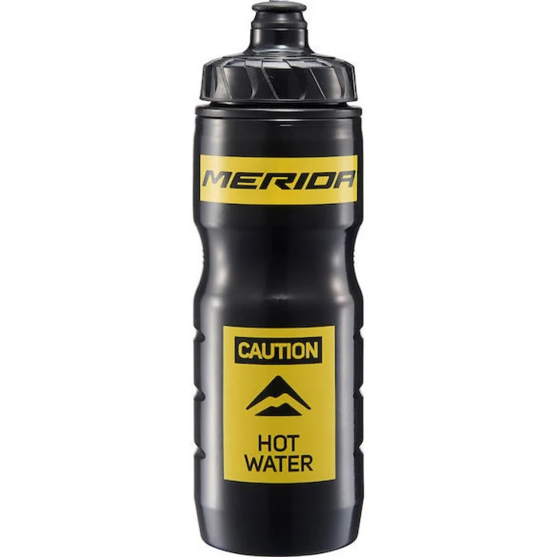 Merida Trinkflasche THERMO 650 ml Schwarz - doppelt so lange heiß oder kalt