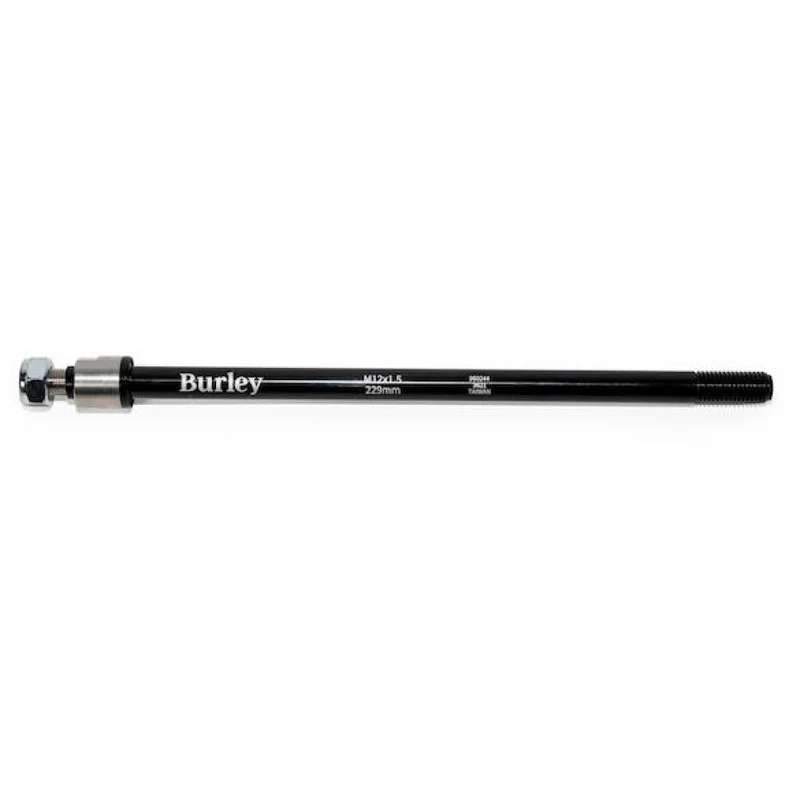 Burley Steckachse für Anhänger M12x1.5, 229 mm Schwarz - einfache Trailer-Montage