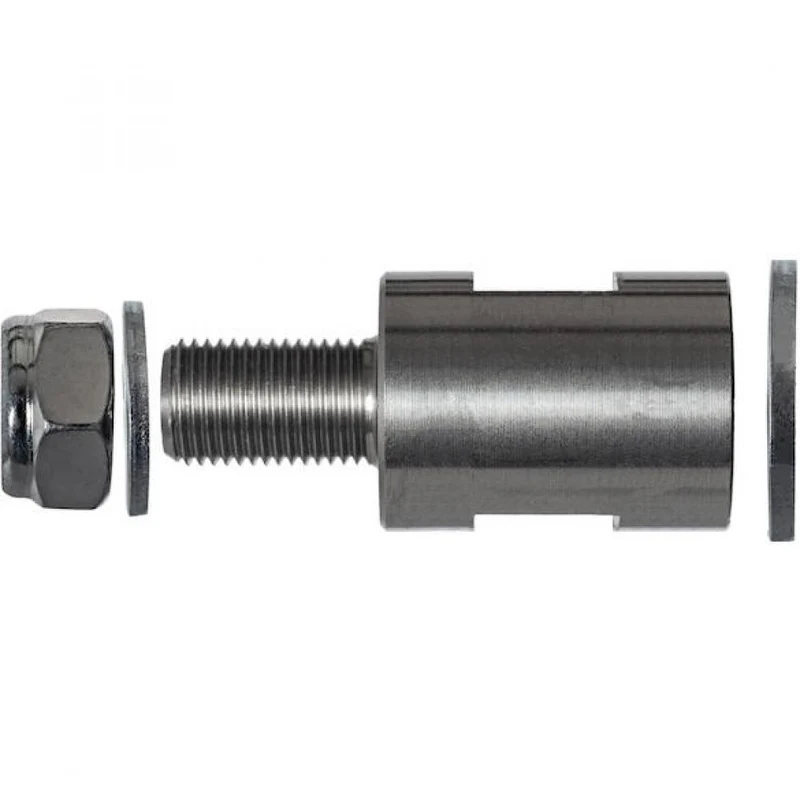 The Robert Axle Project Kupplungs-Adapter 3/8-26 26 Silber - sichere Anhängerkupplung