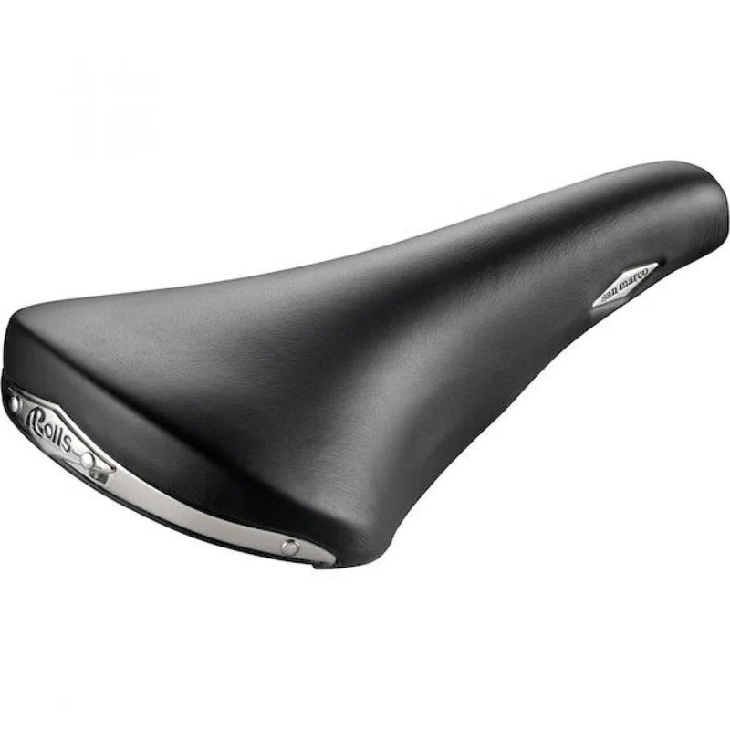 Selle San Marco Sattel Rolls Le Classiche 143 x 282 mm Schwarz - klassischer Komfortsattel