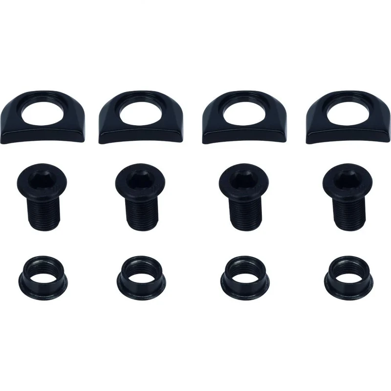 FSA Kettenblattschraubenset Megatooth für WB379 Standardgröße Schwarz - sichere Kettenblattmontage