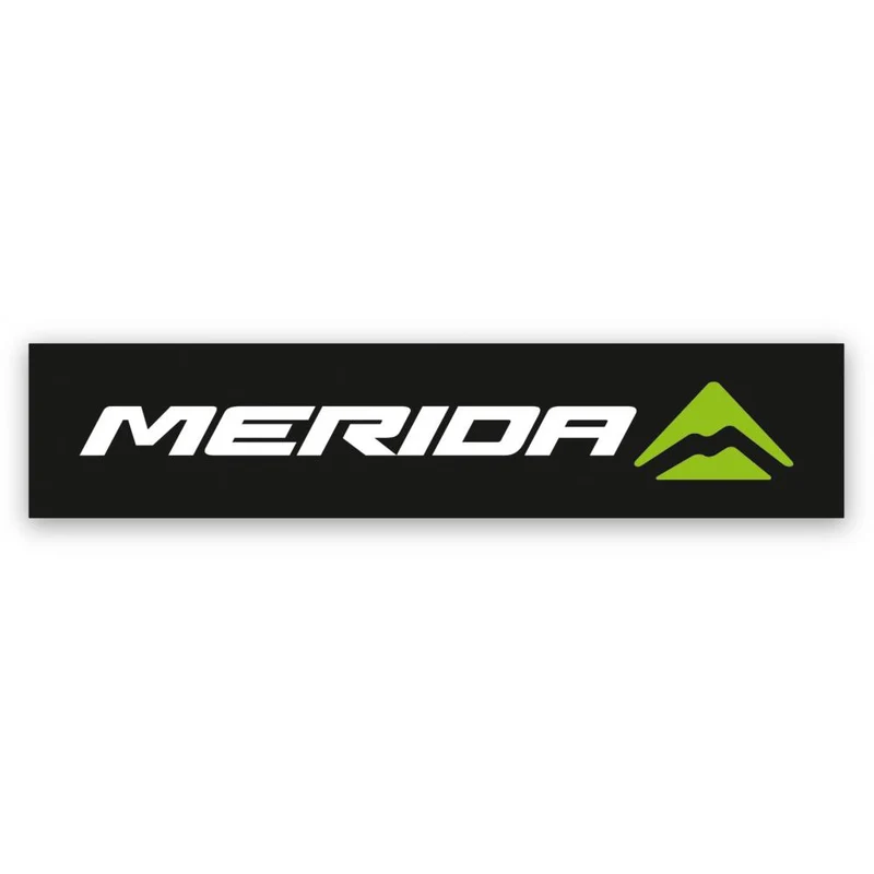 Merida Aufkleber MERIDA Logo schwarz 70 x 15 mm Schwarz - dezentes Bike-Branding