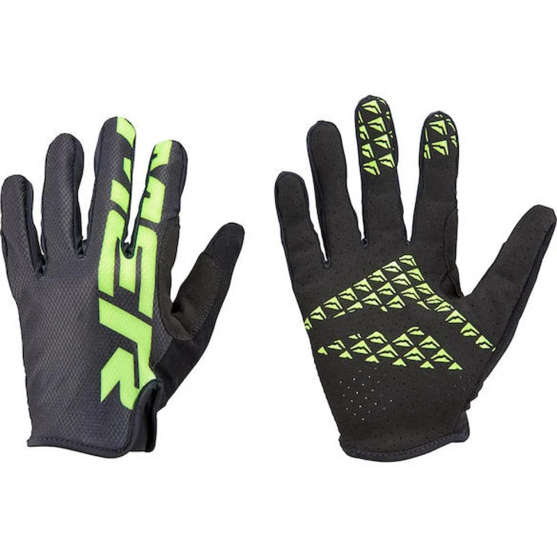 Merida Handschuhe TRAIL schwarz/grün M Schwarz/grün - atmungsaktive Bike-Handschuhe mit Grip