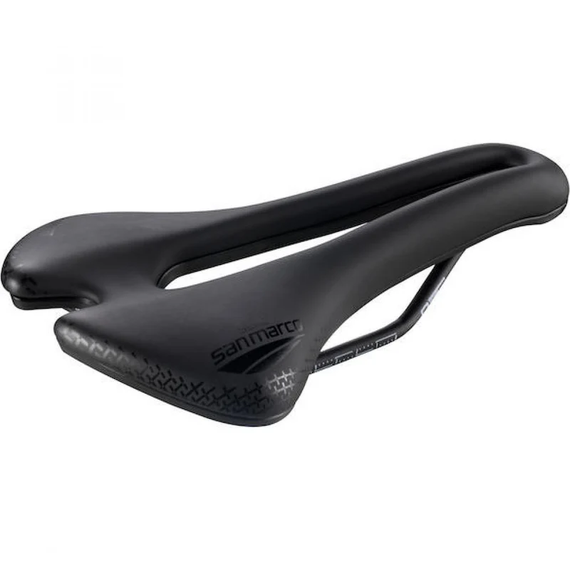 Selle San Marco Sattel Aspide Short Comfort Dynamic 155 x 250 mm Schwarz - maximaler Komfort