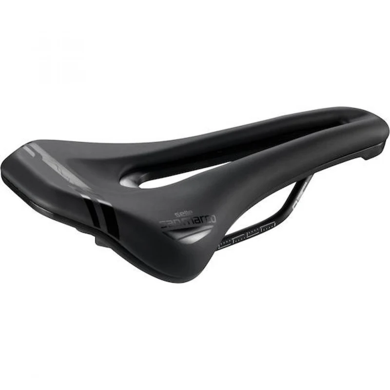 Selle San Marco Sattel Ground Dynamic 140 x 255 mm Schwarz - komfortabler MTB- und Gravel-Sattel