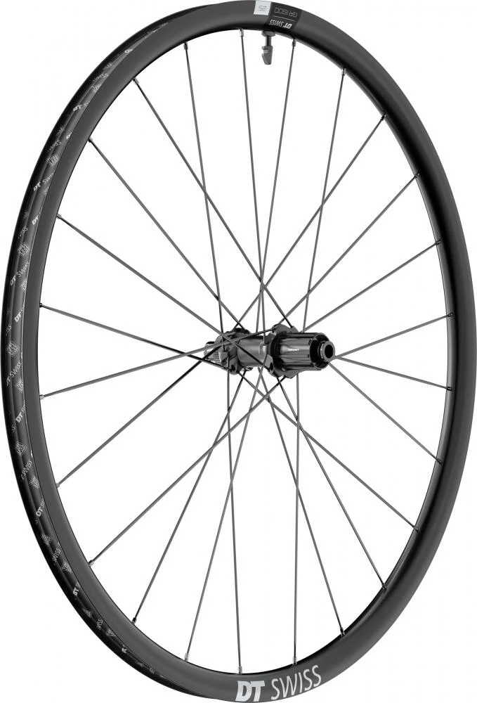 DT Swiss Laufrad GR 1600 SPLINE 27,5" 584 x 25 mm schwarz - robustes Gravel-Vorderrad