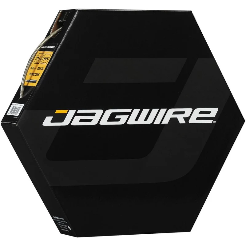 Jagwire Schaltzugaußenhülle LEX-SL Ø 4,5 mm x 30 m Titan - präzise, kompressionslose Schaltperformance