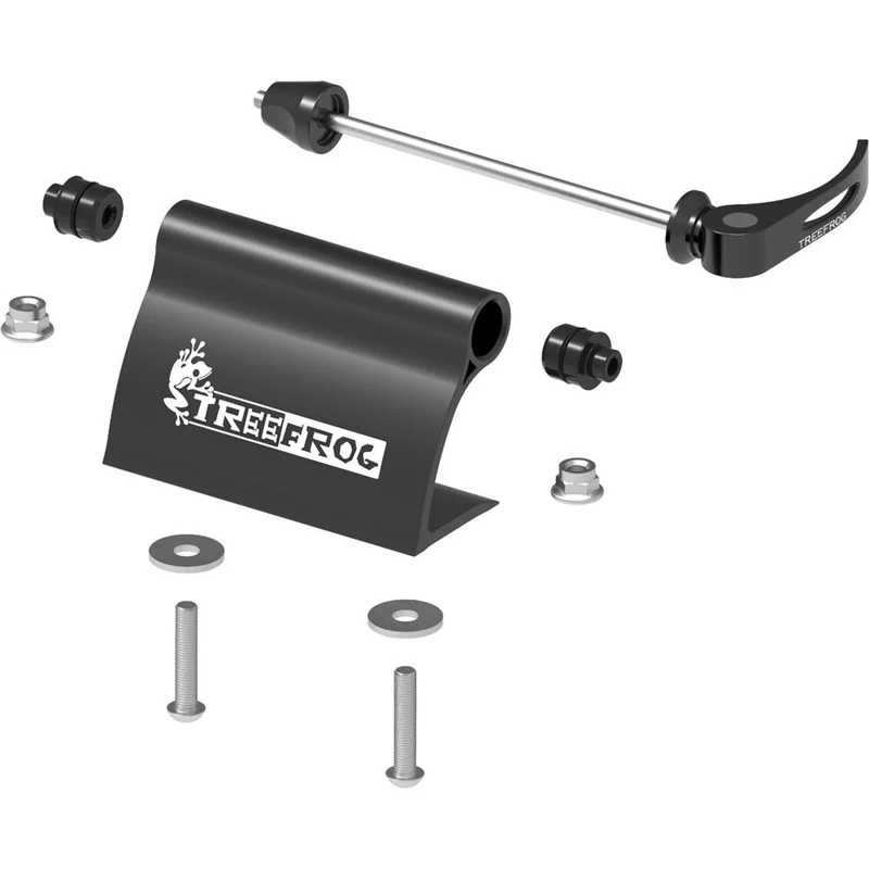 TreeFrog Fork Mount 15 x 100 15 Schwarz - flexibler Gabelhalter für QR & TA