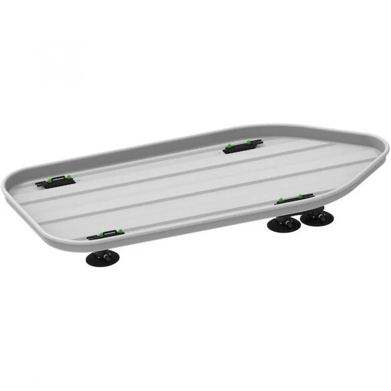 TreeFrog Dachboxträger 21 je 150 x 150/330 mm Schwarz - flexible Montage ohne Dachträger