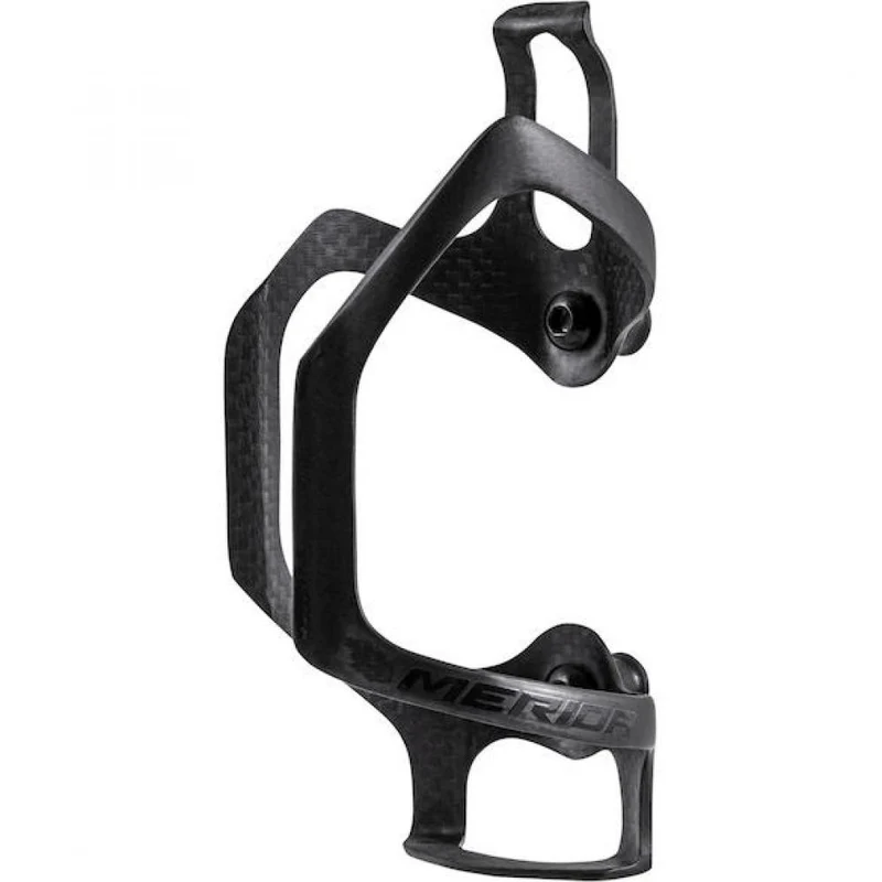 Merida Flaschenhalter Carbon Sideload Onesize Schwarz - superleichter seitlicher Zugriff