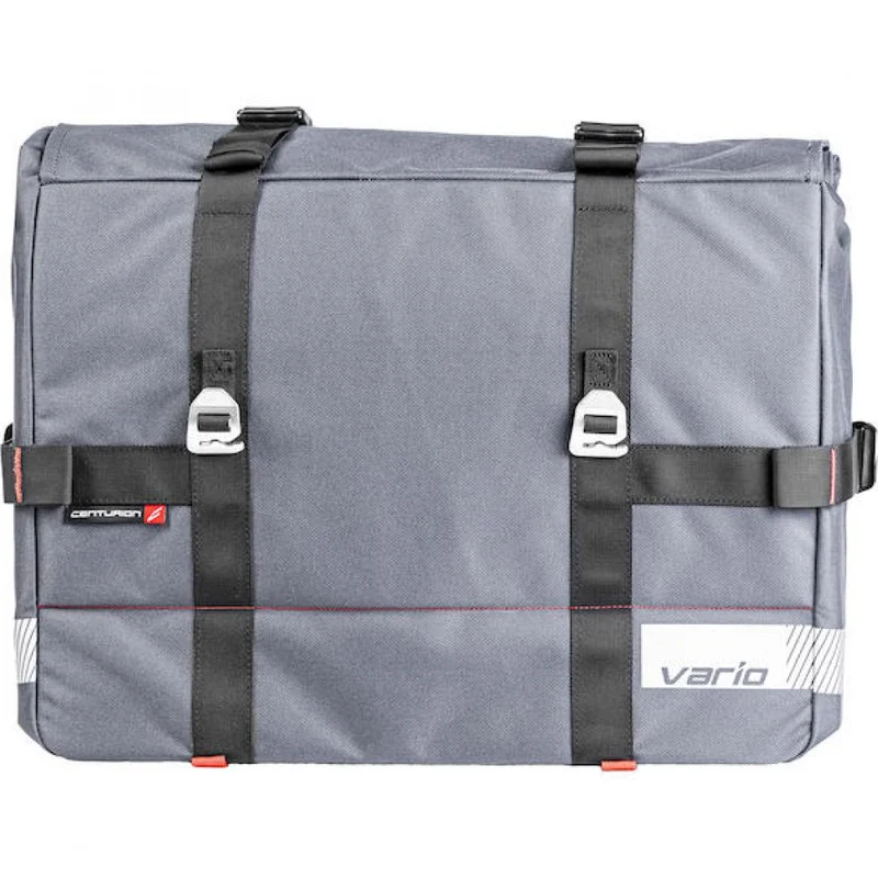 Centurion Cargo Packtaschen-Set für Gepäckträger Vario 2 x 20 Liter Grau - flexible Transportlösung