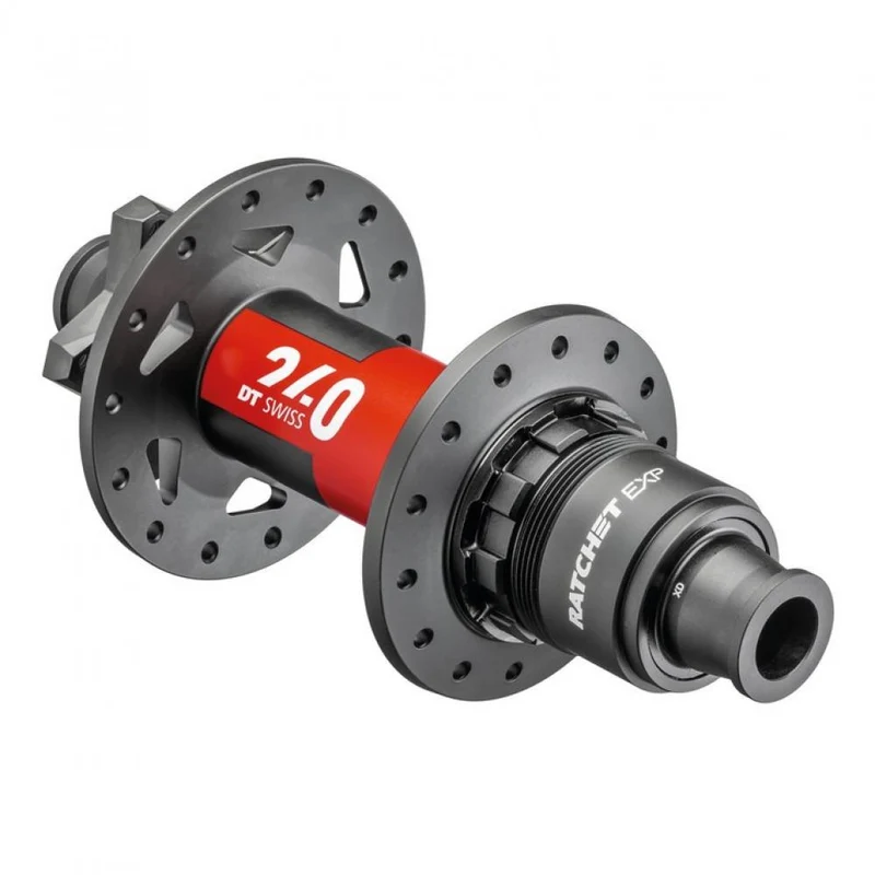 DT Swiss Nabe MTB HR 240 EXP Classic 6-Loch Super Boost 32 Loch schwarz - maximale Kraftübertragung