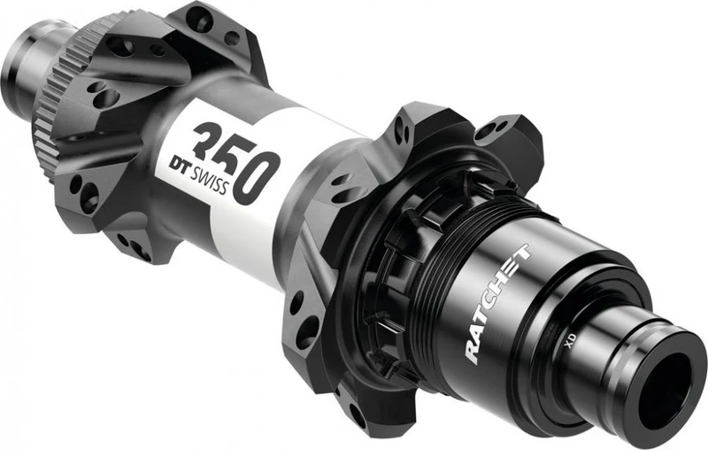DT Swiss Nabe MTB HR 350 Straightpull 28 Loch Schwarz - zuverlässige Hinterradnabe für MTB