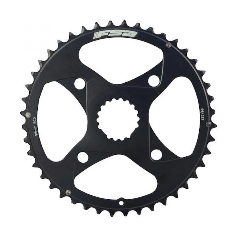 FSA Kettenblatt MTB CR Direct Mount 3-fach 44 T Schwarz - Leichte Präzision für Mountainbikes