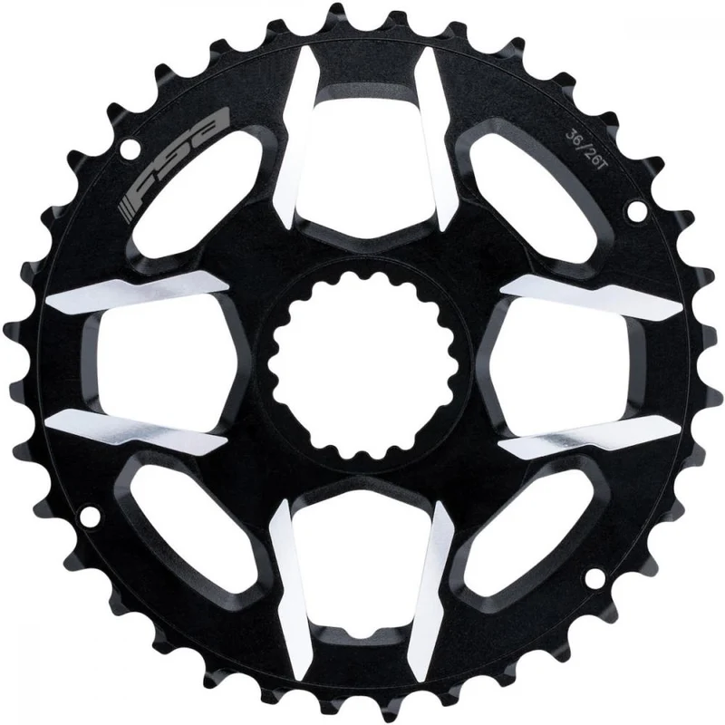 FSA Kettenblatt MTB K-Force Direct Mount Modular 36 T Schwarz - CNC-gefräst, 119 g