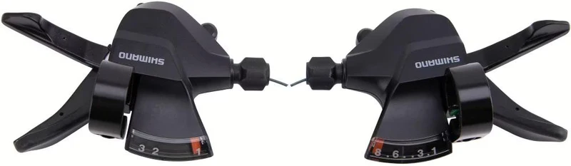 Shimano Altus Schalthebel-Set SL-M315 3x8-fach schwarz - Präzise MTB-Schaltperformance