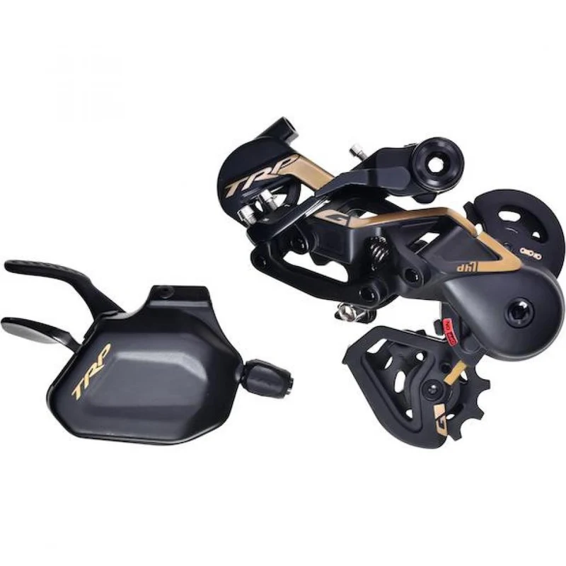 TRP DH7 M-860 Schaltgruppe 7-fach Gold - 272 g Schaltwerk für Downhill