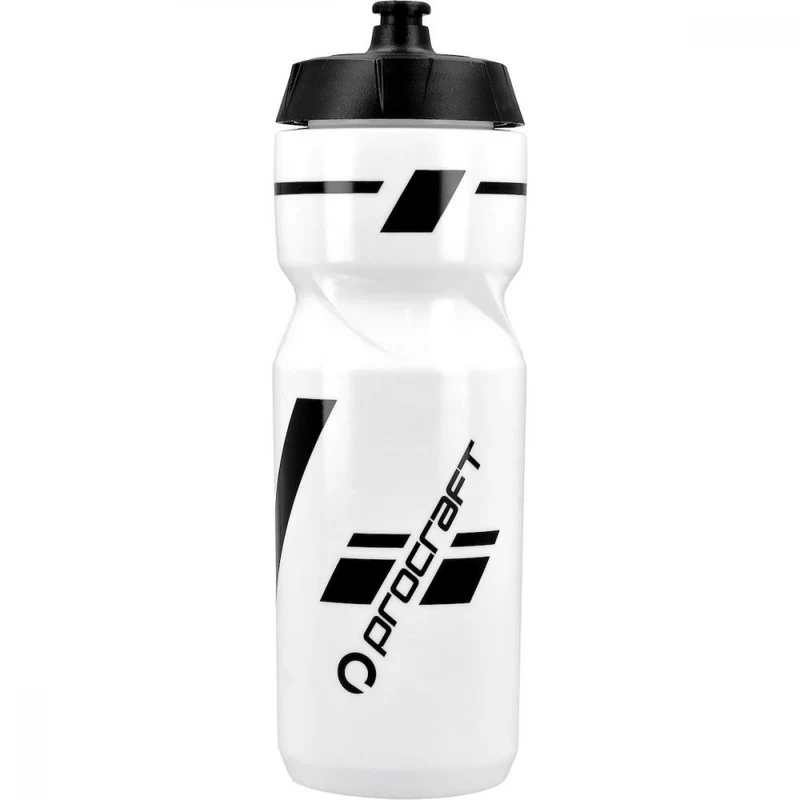 Procraft Logo Bottle Trinkflasche 750 ml Weiß - BPA-frei, leicht & recyclebar
