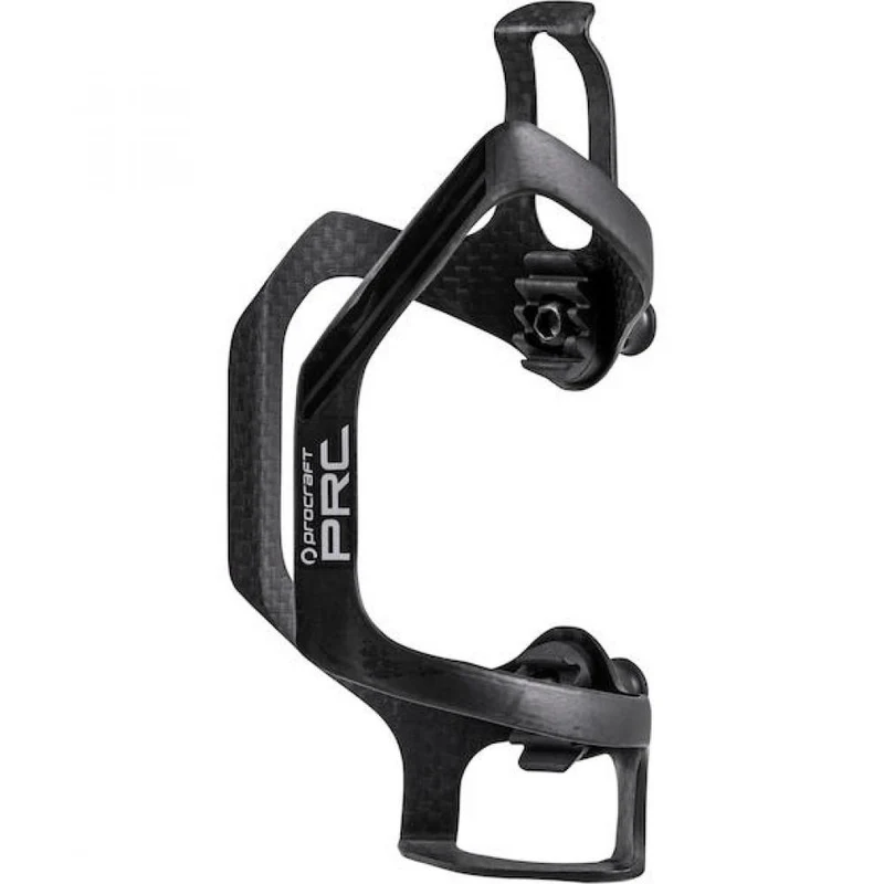 Procraft Flaschenhalter Carbon Sideload Zugriff Links Schwarz - ultraleichter Seitenzug