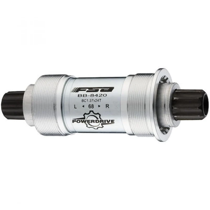 FSA Innenlager BSA73 auf Powerdrive 113 mm Silber - steifes Tretlager mit hoher Laufruhe