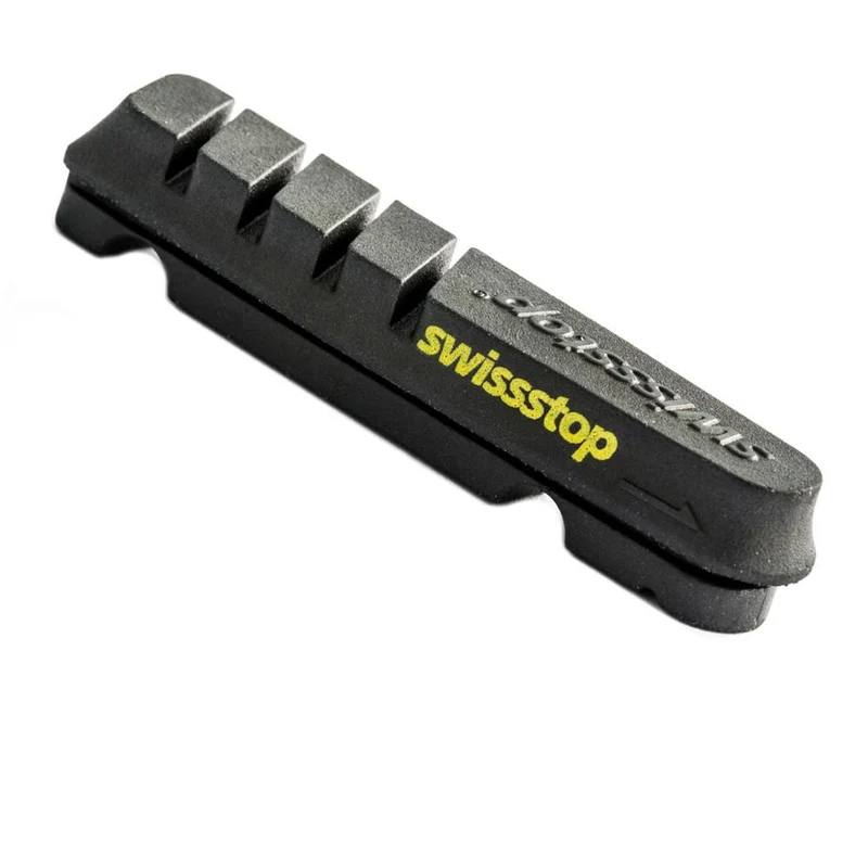 SwissStop FLASH EVO BLACK Bremsbeläge - High-Performance für Carbonfelgen und Rennräder