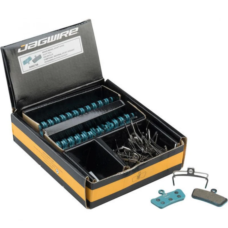Jagwire Disc Sport Organic Bremsbeläge Werkstattverpackung - 25er Box für Shimano, SRAM & mehr