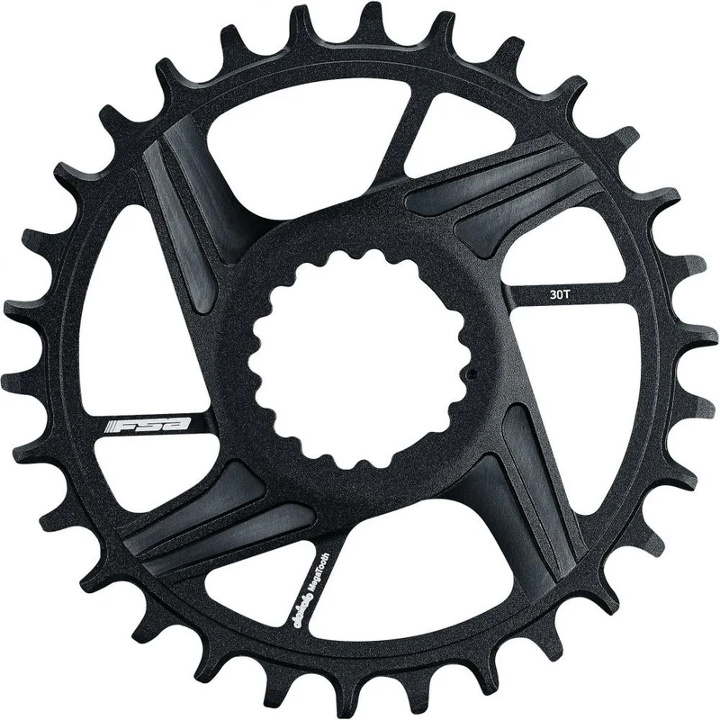 FSA Kettenblatt MTB KFX Modular Megatooth Direct Mount 34 T Schwarz - Maximaler Kettenhalt