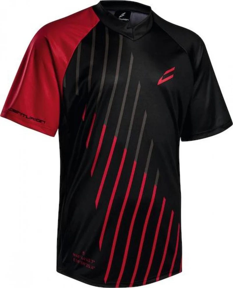 Centurion Freeride Trikot 19-20 Schwarz Grau Rot M - MTB Fahrradtrikot