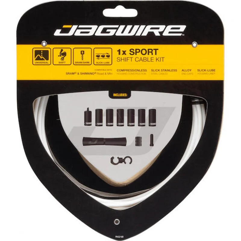 Jagwire Schaltzugset 1X Sport Shift Weiß