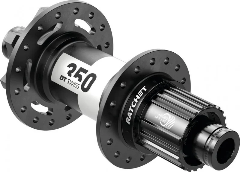 DT Swiss Nabe MTB HR 350 Classic 32 Loch Schwarz - zuverlässige Super Boost Hinterradnabe
