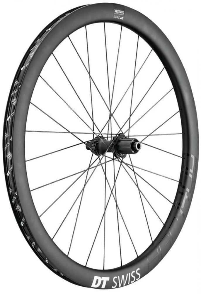 DT Swiss Laufrad HGC 1400 Spline 27,5" 27 schwarz - High-End Hybrid-Gravel-Boost-Laufrad