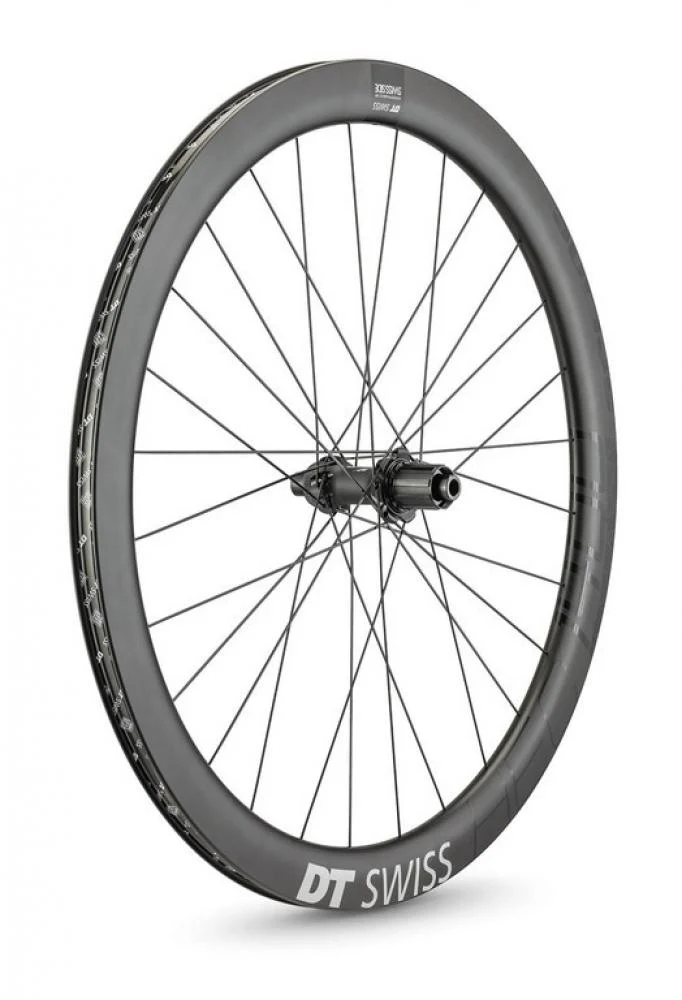 DT Swiss Laufrad HEC 1400 Spline 29" 47 mm schwarz - Aero-Carbon-Laufrad für eRoad