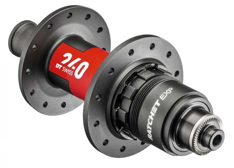 DT Swiss Nabe Road VR 240 EXP 24 Loch schwarz - leichte Highend-Vorderradnabe