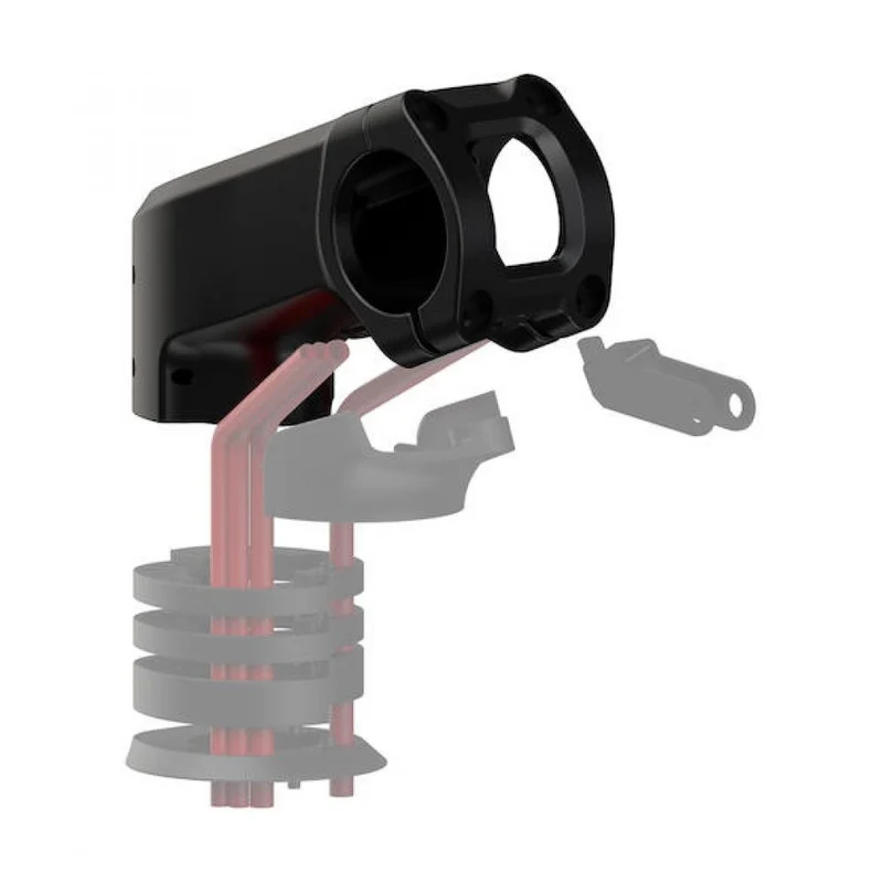 Procraft Vorbau Tour Deluxe 35 AICR 70 mm Schwarz - stabiler Vorbau für komfortable Touren